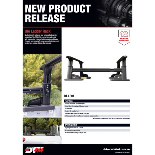 Ute Ladder Rack